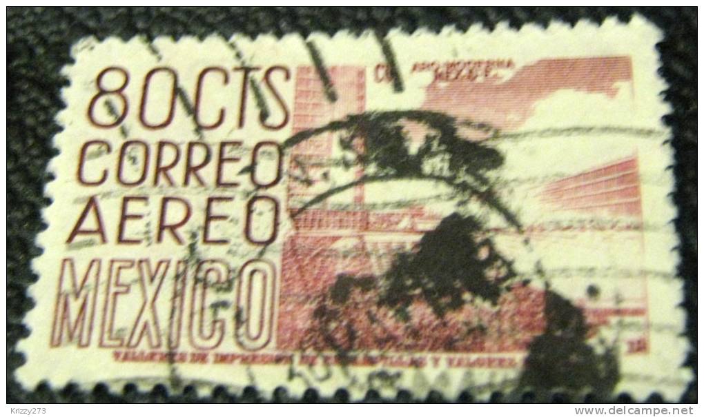 Mexico 1950 Stadium 80c - Used - Mexico