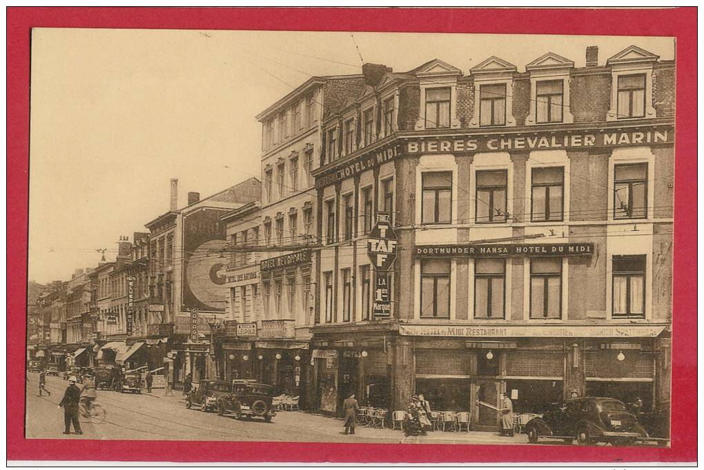 LIEGE   -  Hôtel Du Midi , Place Des Guillemins - Bières Chevalier Marin - Liège