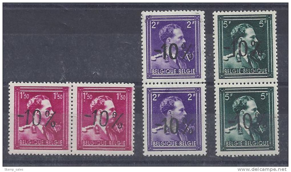 N°724NOP MNH ** POSTFRIS ZM/TB/VF ZONDER SCHARNIER COB € 14,00 SUPERBE - 1946 -10%