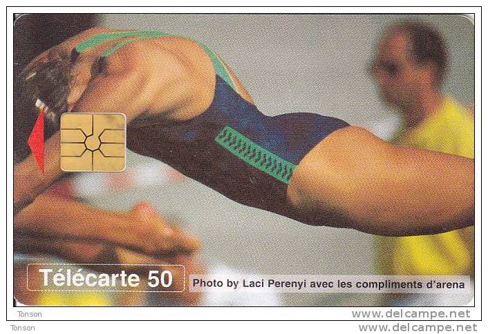 Monaco, MF39, 50 Units, Natation, Sport, 2 Scans. - Monace