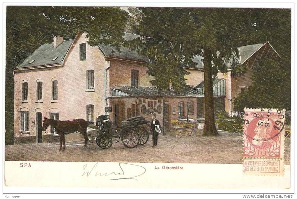 SPA    ----     La  Géronstère     (Attelage ) - Spa