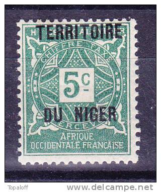 NIGER Taxe N°1 Neuf Charniere - Unused Stamps