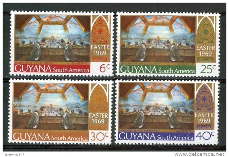 1969 Guiana Easter Paintings Set MNH** Nat76 - Easter