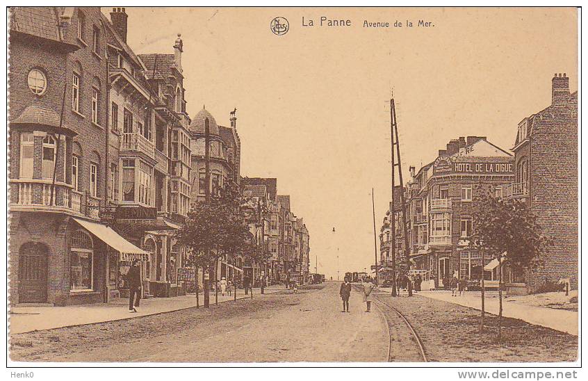 De Panne Zeelaan Avenue De La Mer Hotel De La Digue N141 - De Panne