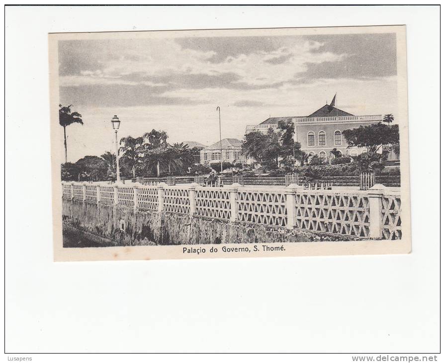 PORTUGAL - SÃO TOMÉ E PRINCIPE [040] - PALÁCIO DO GOVERNO - Sao Tome And Principe