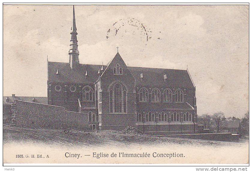 Ciney Eglise De L'Immaculée Conception N145 - Ciney