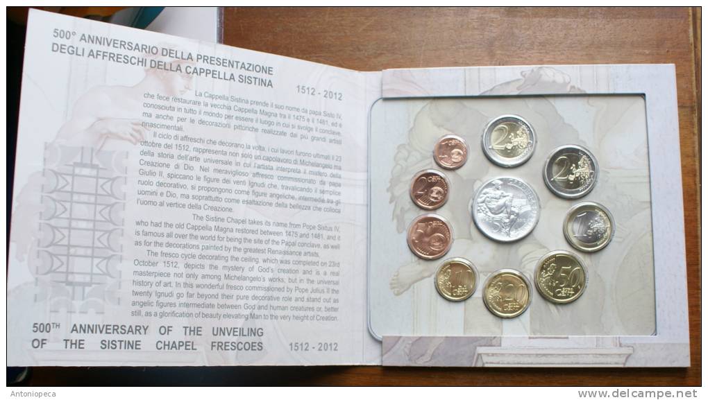 ITALY 2012 - THE OFFICIAL COIN SET  2012 - Italie