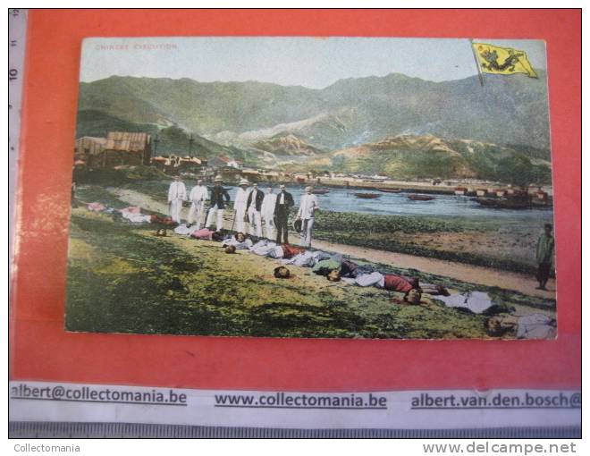 1 China Postcard - No Stamp  - Chinese Excecution - Chro. Edit. Kingshill. No 1008\25 - China