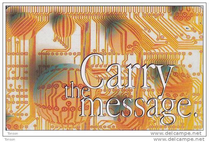Namibia, NMB-066, Carry The Message, Circuit Board, 2 Scans. - Namibia