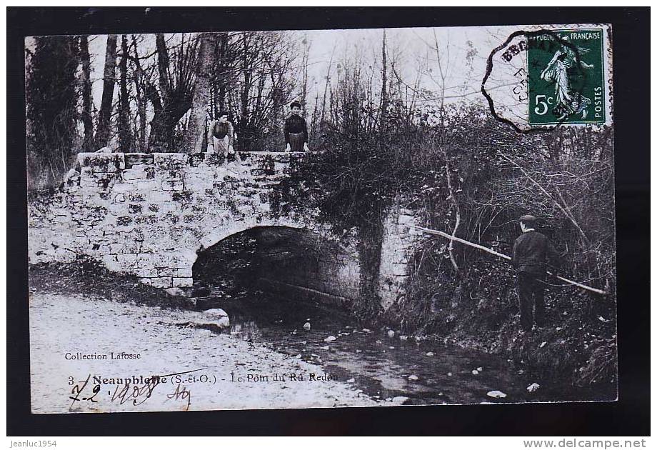 NEAUPHLOTTE LE PONT DU RU REDON - Neauphle Le Chateau