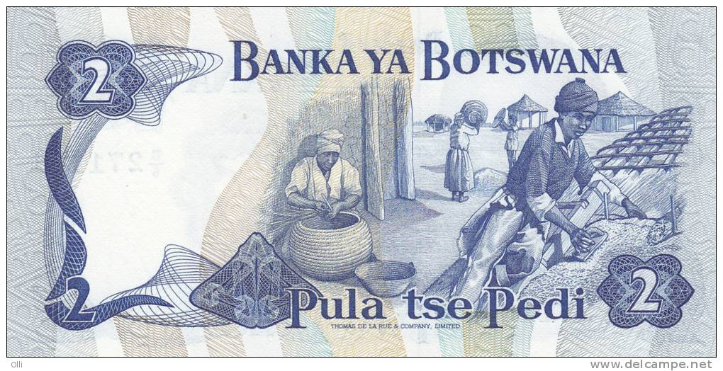 BOTSWANA 2 PULA ND/1982 ***UNC*** P-7a - Botswana