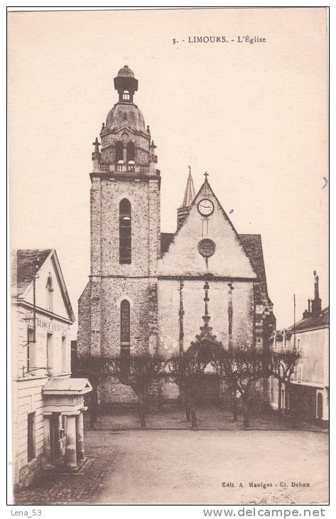 3  -  LIMOURS  -  L'Eglise - Limours
