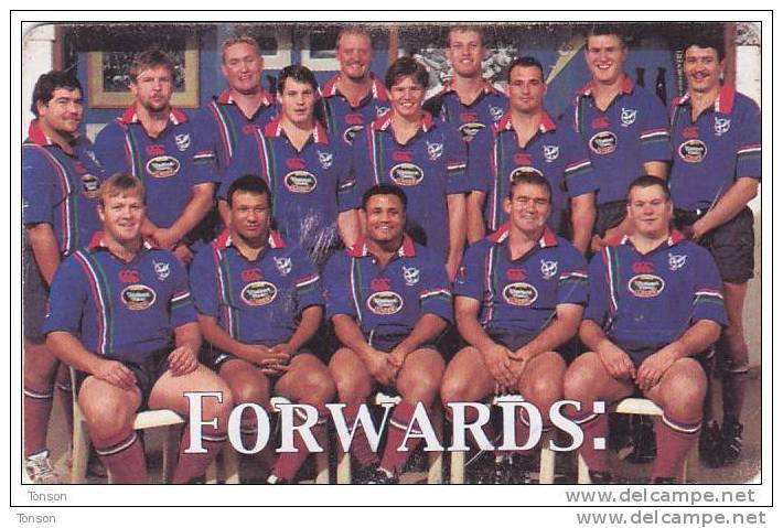 Namibia, NMB-120, 1999 Rugby World Cup, Forwards, 2 Scans. - Namibia