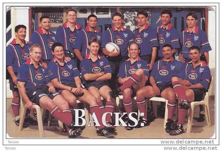 Namibia, NMB-119, 1999 Rugby World Cup, Backs, 2 Scans. - Namibia