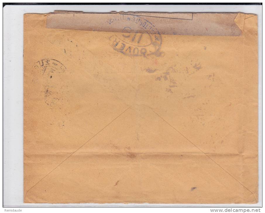 1916 - SUISSE - ENVELOPPE COMMERCIALE ORIGINALE De ZÜRICH Pour PARIS Avec CENSURE - Covers & Documents