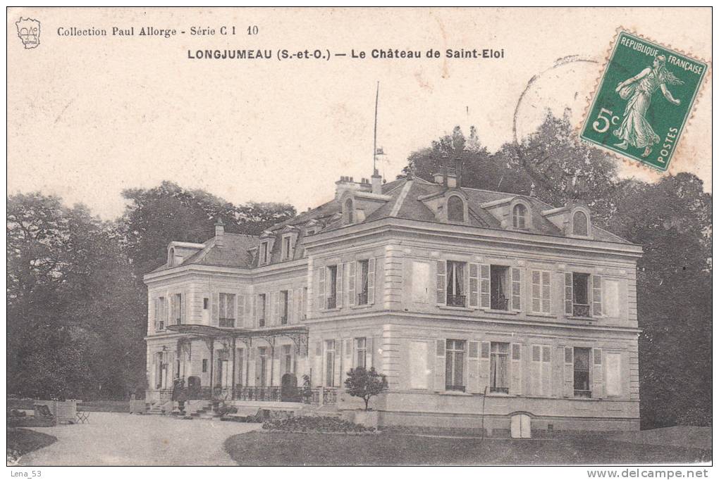 LONGJUMEAU  -  Le Château De Saint-Eloi - Longjumeau