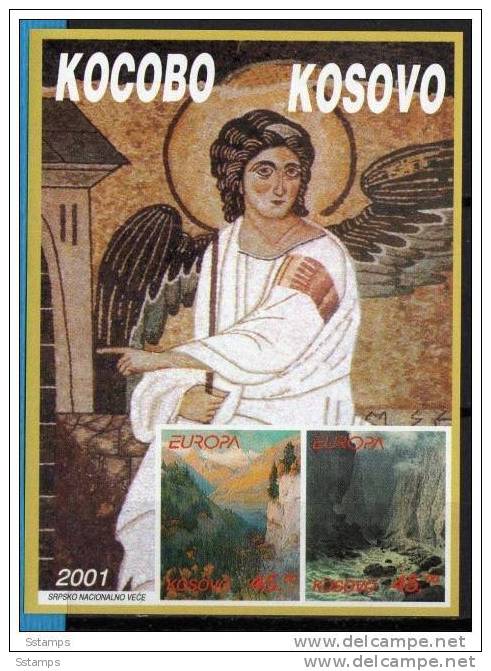 2001X   KOSOVO EUROPA 2001 CEPT  RELIGIONE  MNH - Kosovo