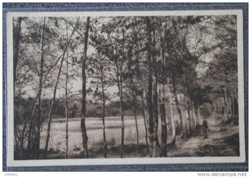 CPA 72 VIBRAYE FORET ETANG DE LA COUR DES BOIS 1953 - Vibraye