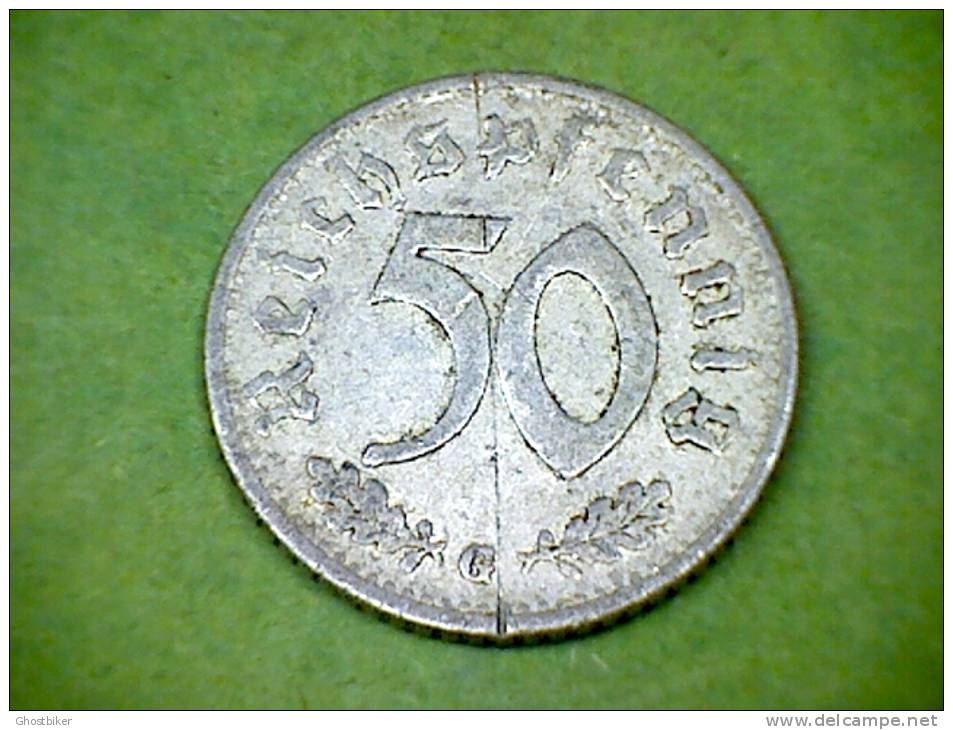 Germany - 1940 G - 50 Reichspfennig - 50 Reichspfennig
