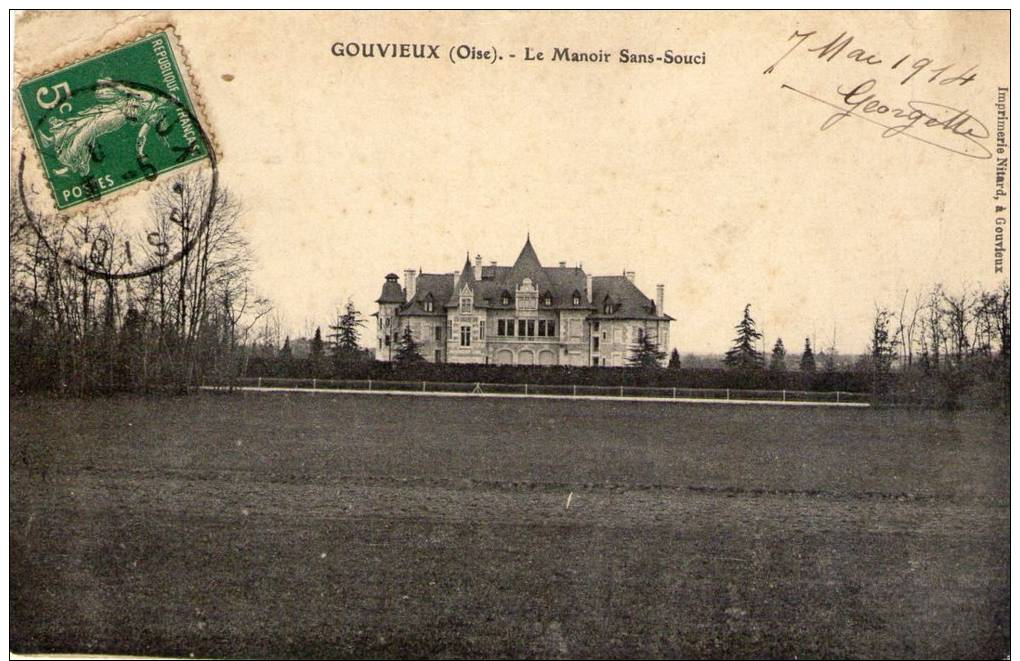 60 Gouvieux, Le Manoir Sans Souci - Gouvieux