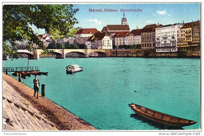 Basel - Mittlere Rheinbrücke - Sonstige & Ohne Zuordnung