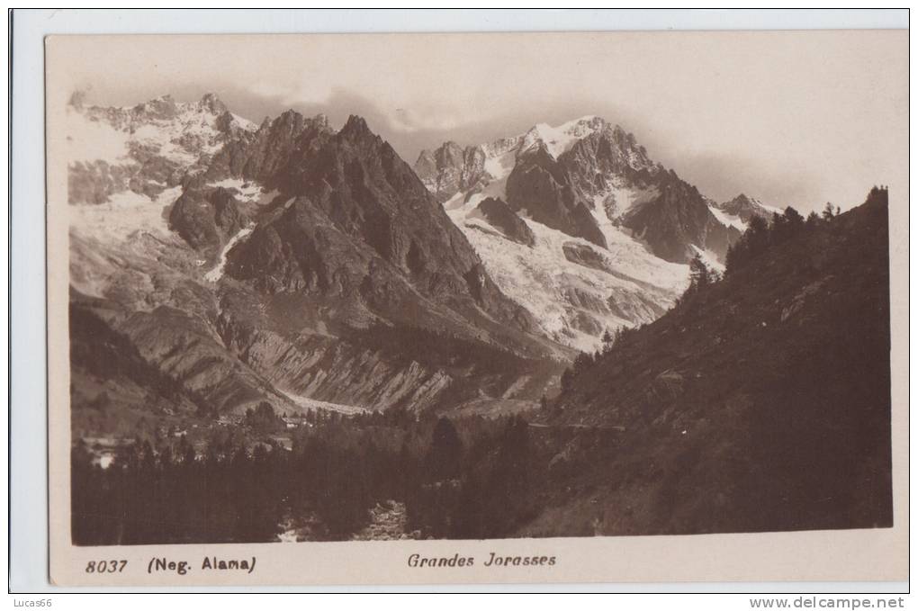 COURMAYEUR ANNI 20 GRANDES JORASSES - Other & Unclassified