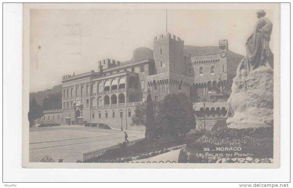 CPA-MONACO-1934-LE PALAIS DU PRINCE - Prince's Palace