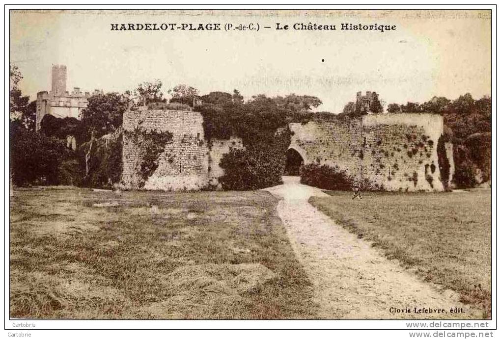 62 - HARDELOT-PLAGE - Le Château Historique - Autres & Non Classés