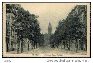 ETTERBEEK "Avenue Jules Malou" - L´édition Belge, Bxl - Etterbeek