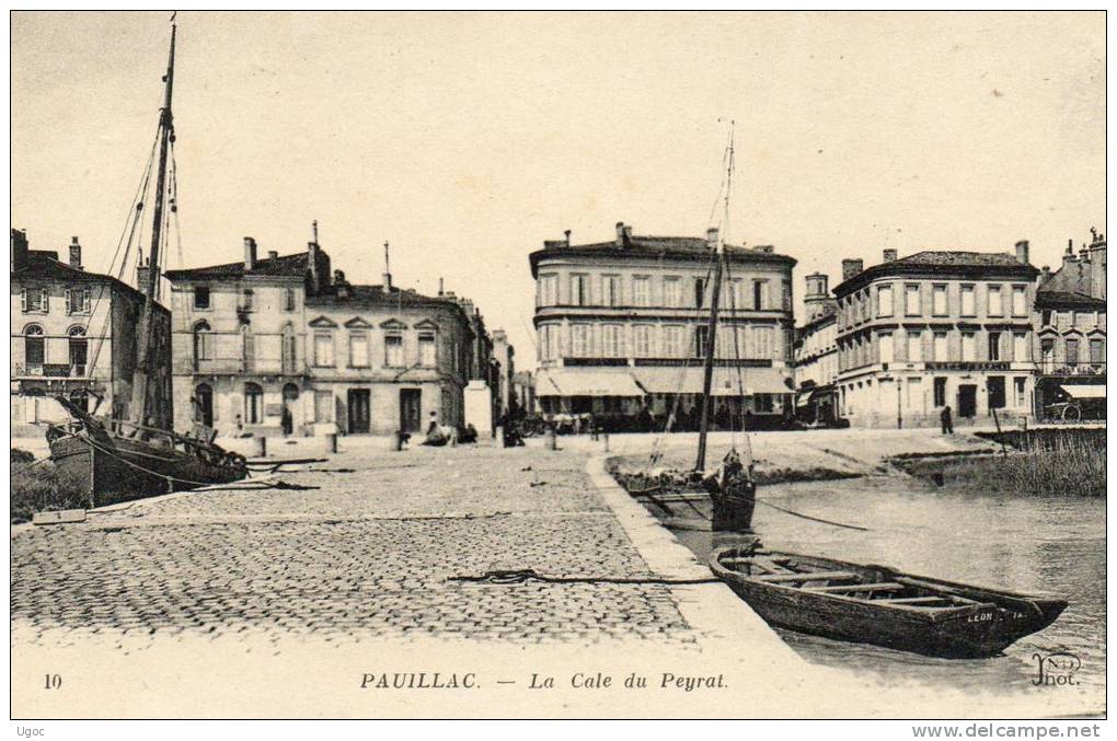 CPA -33 - PAUILLAC - La Cale  Du Peyrat - 722 - Pauillac