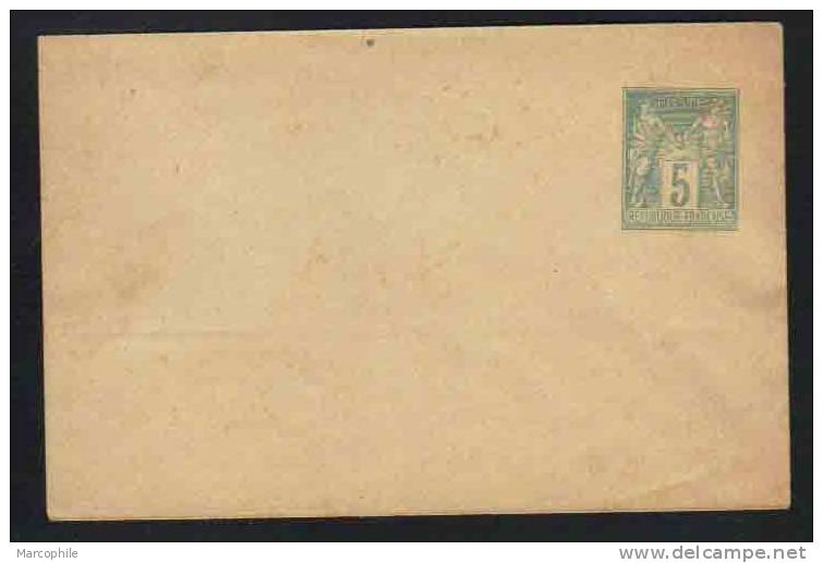 TYPE SAGE  / 1884 ENTIER POSTAL  (ref 3526) - Enveloppes Types Et TSC (avant 1995)