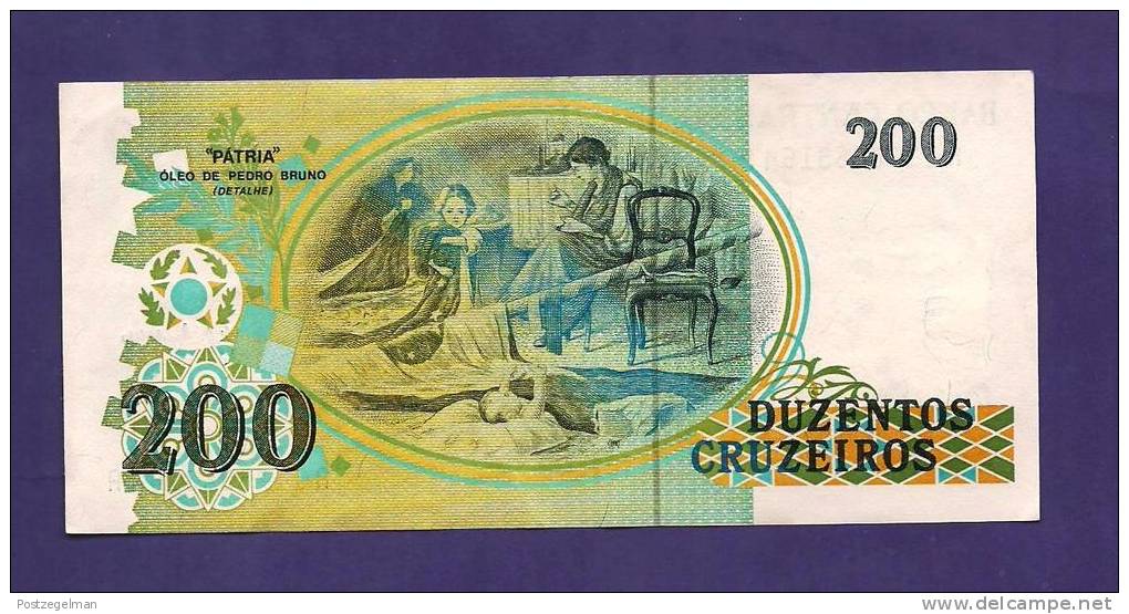 BRASIL ,  Banknote,  MINT UNC., 200 Cruzeiros - Brazilië