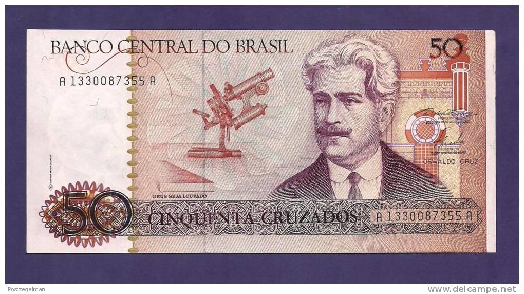 BRASIL ,  Banknote,  MINT UNC. , 50 Cruzados - Brazil