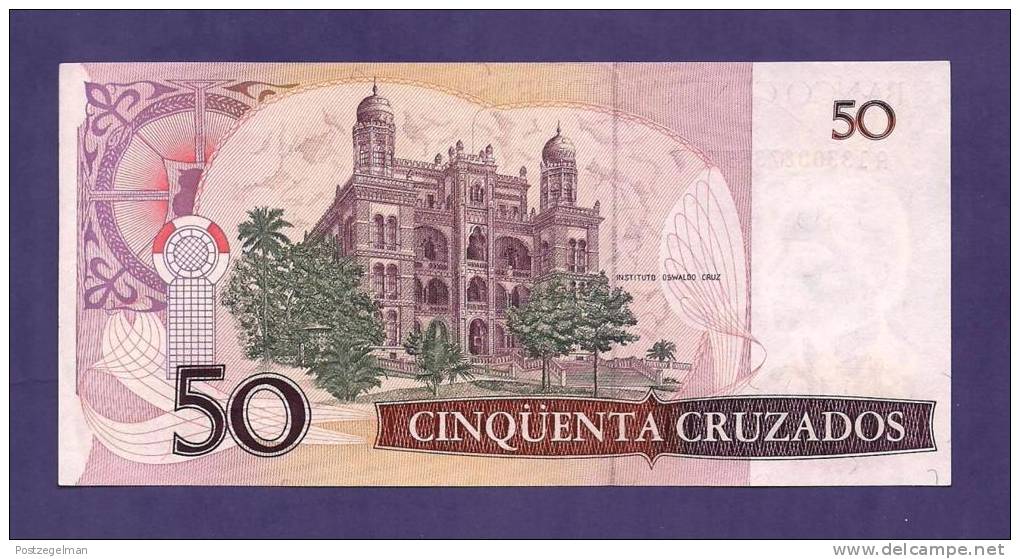 BRASIL ,  Banknote,  MINT UNC. , 50 Cruzados - Brazil