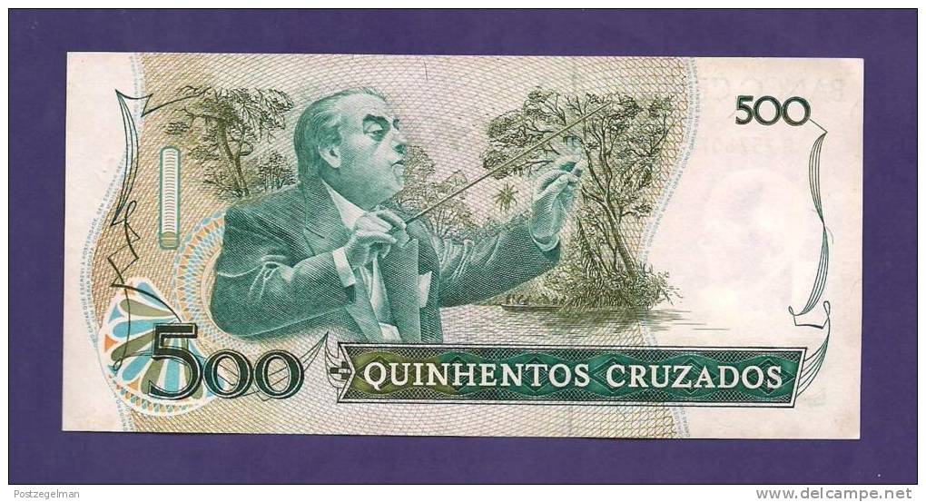 BRASIL ,  Banknote,  MINT UNC. , 500 Cruzados - Brazil