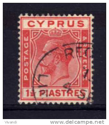 Cyprus - 1925 - 1&frac12; Piastres Definitive - Used - Chypre (...-1960)