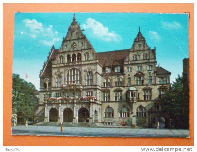 E1-Allemagne-bielefeld-rathaus-beau Timbre - Bielefeld