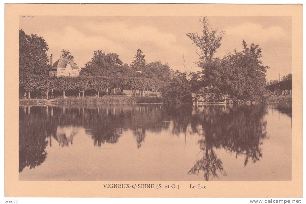 VIGNEUX-S/-SEINE  -  Le Lac - Vigneux Sur Seine
