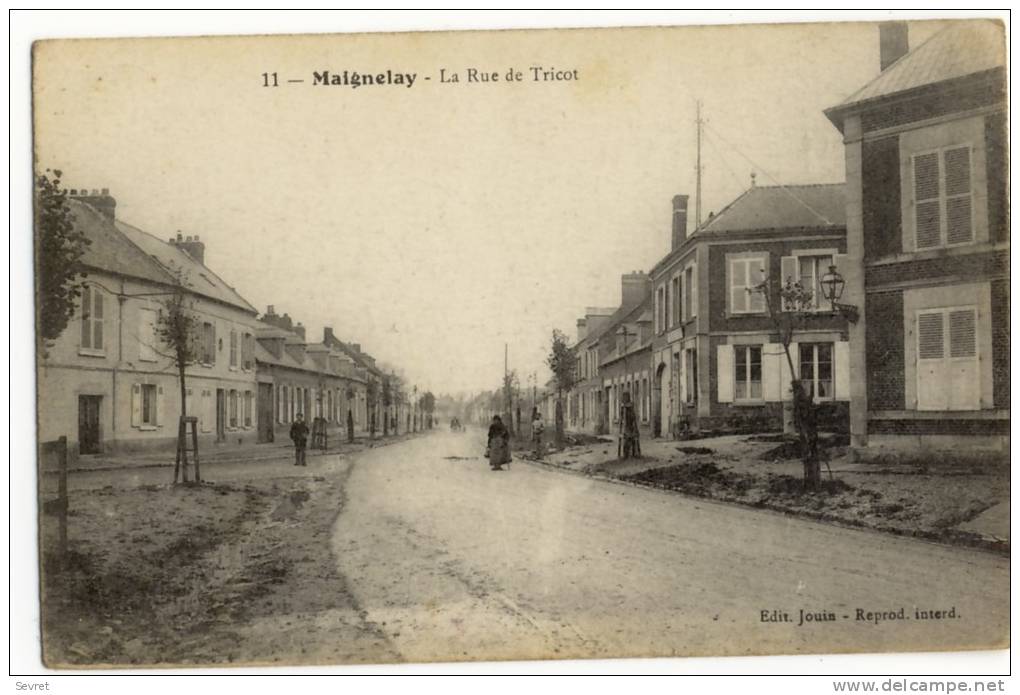 MAIGNELAY - La Rue De Tricot - Maignelay Montigny