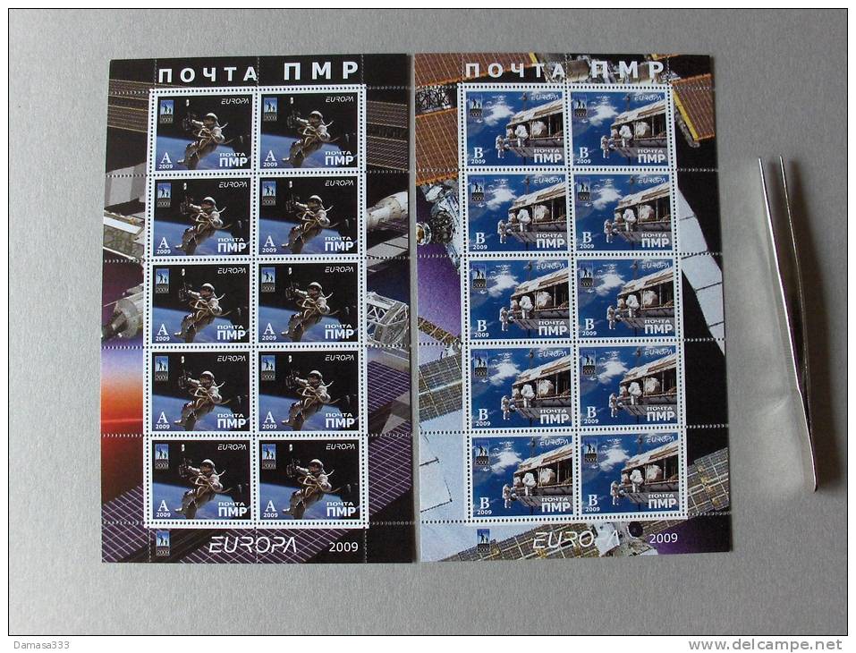 EUROPA CEPT 2009 TRANSDNIESTRIA FOGLIETTI / SHEETS MNH - 2009