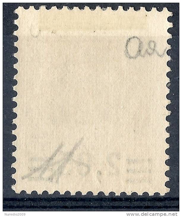 1934-37 VATICANO PROVVISORIA 2,05 SU 2 LIRE DIENA MH * - RR10921 - Nuovi