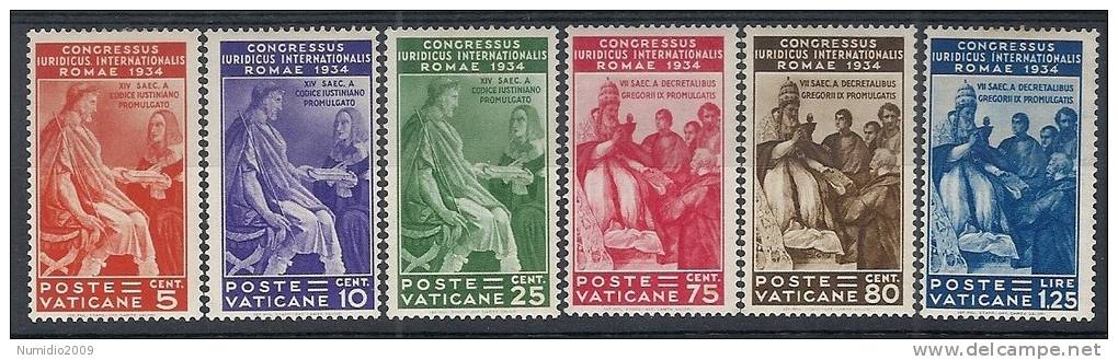 1935 VATICANO CONGRESSO GIURIDICO MH * - RR10922 - Nuevos