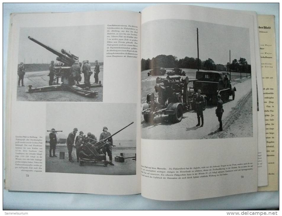 Dr. Eichelbaum "Die Deutsche Luftwaffe" Ein Bilderwerk (125 Abbildungen) Von 1940 - Policía & Militar