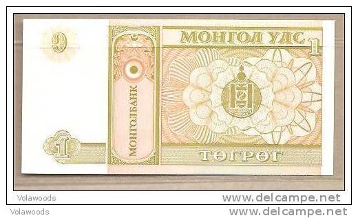 Mongolia - Banconota Non Circolata Da 1 Tughrik P-52a - 1993 - Mongolie