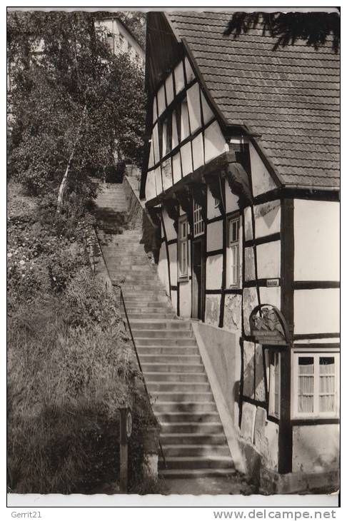 4542 TECKLENBURG, Wellentreppe 1965, Kl.Druckstellen - Steinfurt