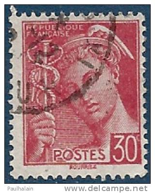 FRANCE Oblitéré Y&T N°412 - 1938-42 Mercure