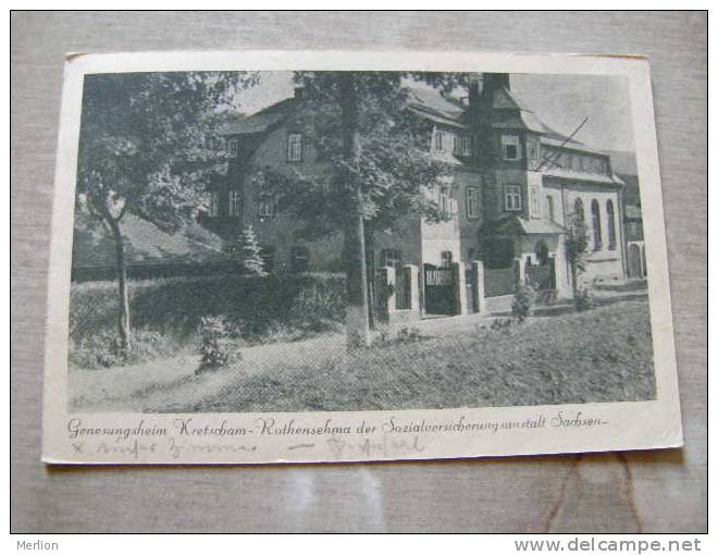 Annaberg Buchholz Kretscham Roten Sehma - Genesungsheim    D81546 - Buchholz