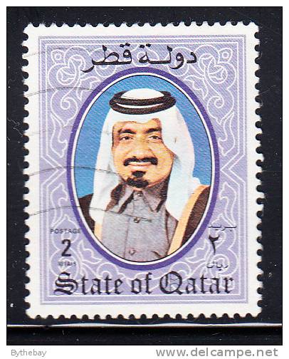 Qatar Used Scott #709 2r Sheik Khalifa - Qatar