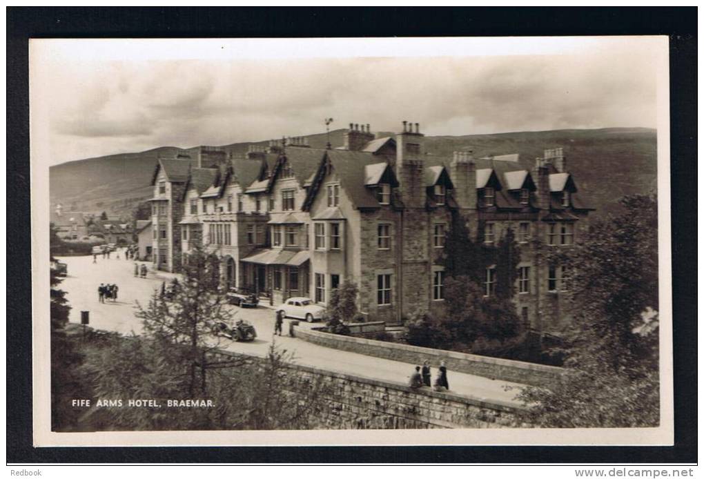 RB 894 - Real Photo Postcard - Fife Arms Hotel Braemar Aberdeenshire Scotland - Aberdeenshire