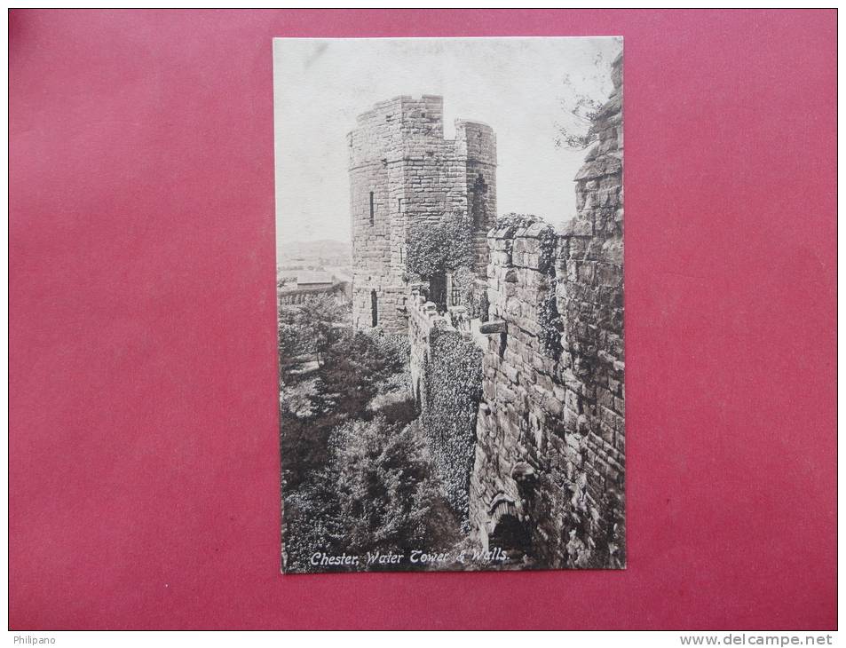 --- England > Cheshire > Chester  -Water Tower & Walls    1910 Not Postally Mailed  ===   =====  -  Ref 714 - Chester